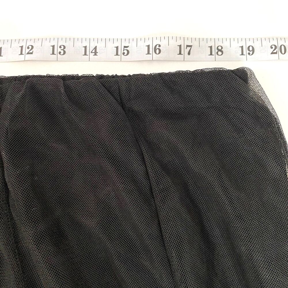 Style and Co Tulle Embroidered Layered Skirt Plus Sz 2X Multicolor Lined Flaws - Picture 12 of 14
